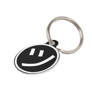 ㋡ Tsu Kana Katakana Lächeln Emoji / Emoticon Haustiermarke