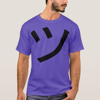 Tsu KanjiSmile Japan Face T-Shirt