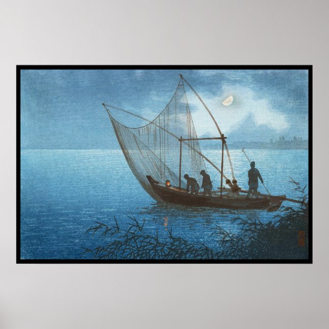 Tsuchiy Koitsu Morigasaki Coast Poster (Vorne)