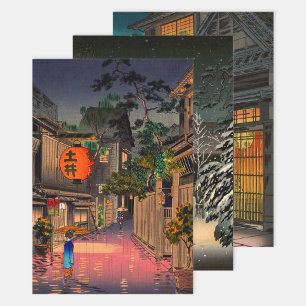Tsuchiya Koitsu - Auswahl der Masterstudiengänge Geschenkpapier Set