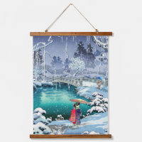 Tsuchiya Koitsu - Frühlings-Schnee in Maruyama