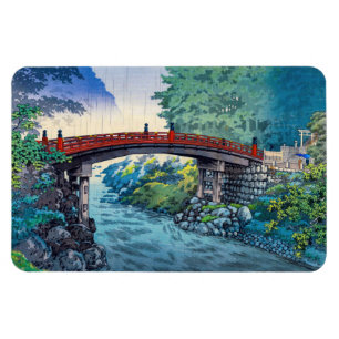 Tsuchiya Koitsu - Heilige Brücke bei Nikko Magnet