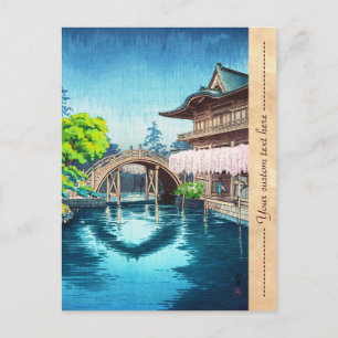 Tsuchiya Koitsu Kameido Tenmangu Shrine Postkarte