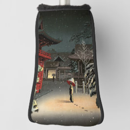 Tsuchiya Koitsu - Schnee bei Nezu Shrine Golf Headcover