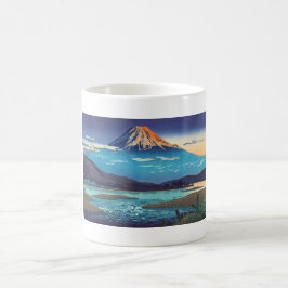 Tsuchiya Koitsu Tokaido Fujikawa Landschaftskunst Tasse