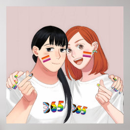 Tsukuritai Onna bis Tabetai Onna | Stolz Poster