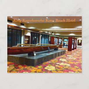 Tsunami-Gebiet: King Kamehameha Kona Beach Hotel Postkarte
