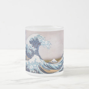 Tsunami Great Wave off Kanagawa Japan by Hokusai Mattglastasse