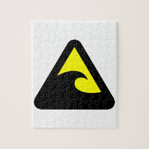 Tsunami Hazard Sign Puzzle