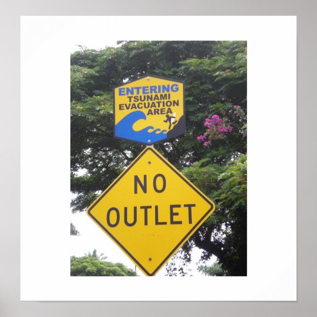 Tsunami Poster (Vorne)