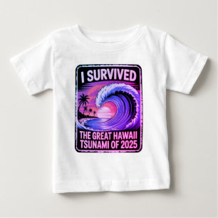 Tsunami Tested - Hawaiian Vacation Champion Baby T-shirt