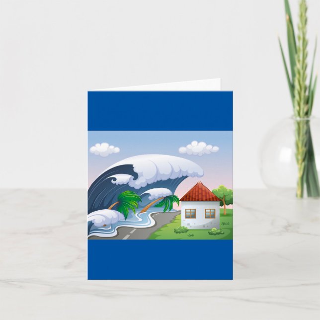 Tsunami Wave Karte (Von Creator hochgeladen)