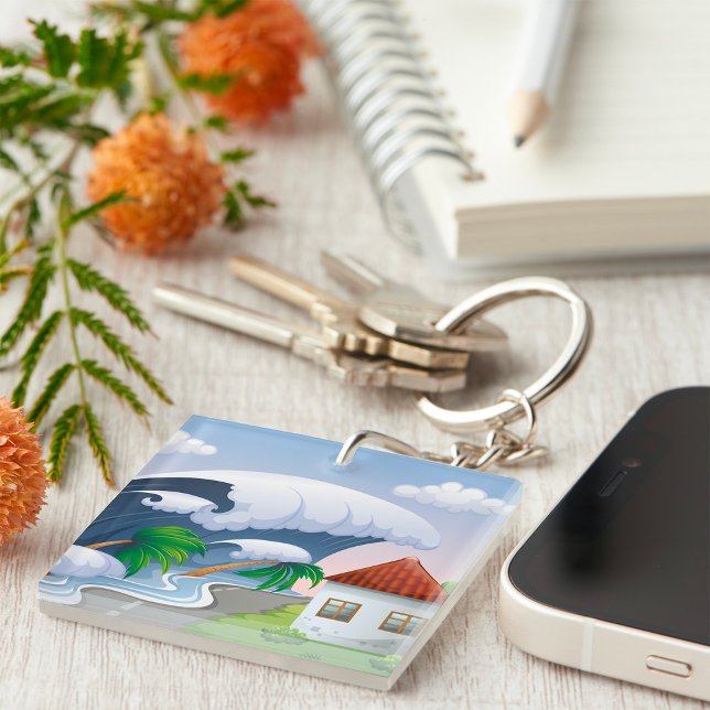 Tsunami Wave Schlüsselanhänger (Von Creator hochgeladen)