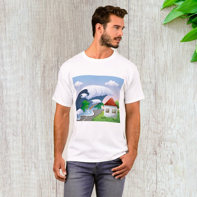 Tsunami Wave T-Shirt (Von Creator hochgeladen)