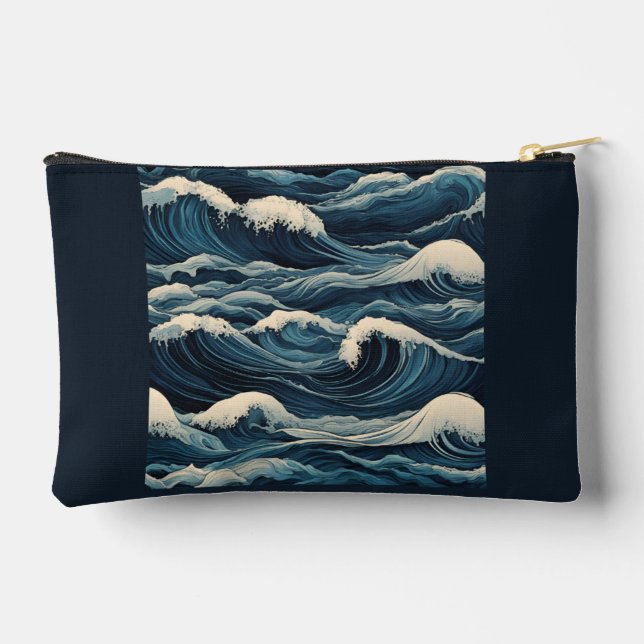 Tsunami Waves Zubehörtasche (Rückseite)