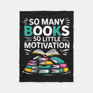 Tsundoku-Definition Bibliophile buchliebend Bücher Fleecedecke