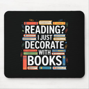 Tsundoku-Definition Bibliophile buchliebend Bücher Mousepad
