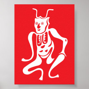 Tsuno-daishi Schutzsymbol-01 Poster