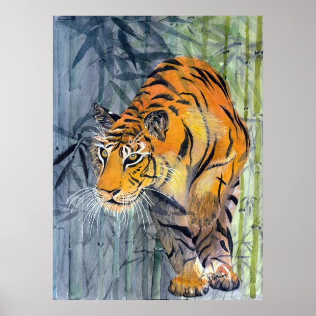 Tsuyako Tiger Poster (Vorne)