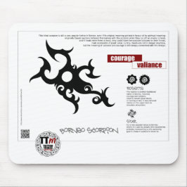 TT Bedeutung - BORNEO SCORPION Mousepad