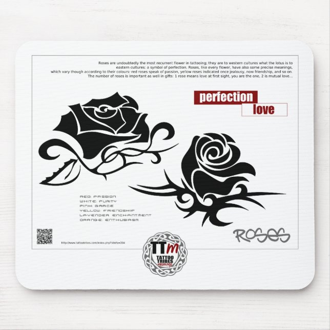 Tt-Bedeutungen - ROSEN Mousepad (Vorne)