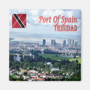 TT Trinidad und Tobago Port of Spain Queen's Park Magnet