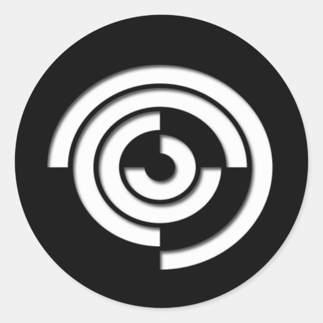 TTC-Aufkleber Runder Aufkleber (Vorderseite)