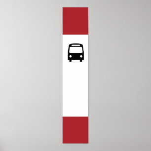 TTC Bus Stopp Poster