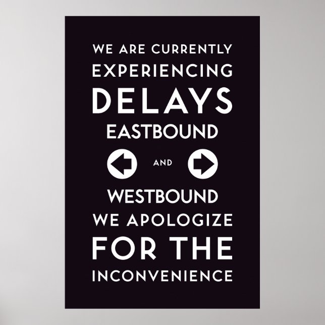 TTC - Entschuldigung für Ost- und Westposter Poster (Vorne)