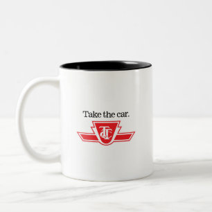 TTC Nehmen Sie das Auto oder die Tasse für den ben