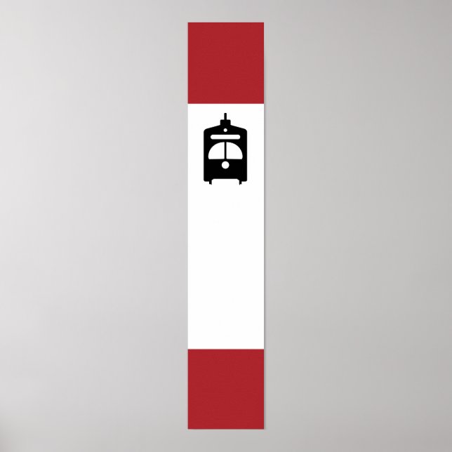 TTC Streetcar Stopp Poster (Vorne)