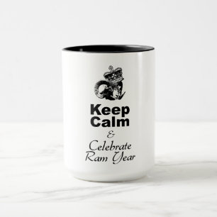 TTCM2 für das Jahr "Kalm" und "Celebrate Goat" beh Tasse