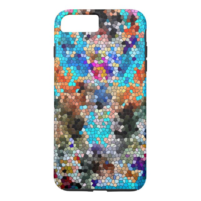 TTEQOTGCubismusINV SGDRKDP BLAU Case-Mate iPhone Hülle (Rückseite)