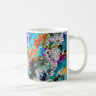 TTEQOTGCubismusINV SGDRKDP BLAU Tasse