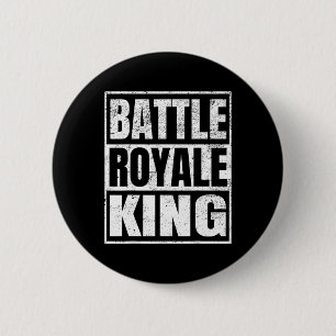 Ttle Royale König Geschenk für gestresste Gamer Button
