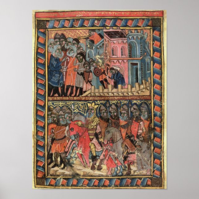 TtoB Die Ägypter verlassend Israeliten Poster (Vorne)