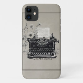 ttpd Schreibmaschine Vintage moderne Idioten Wildb Case-Mate iPhone Hülle