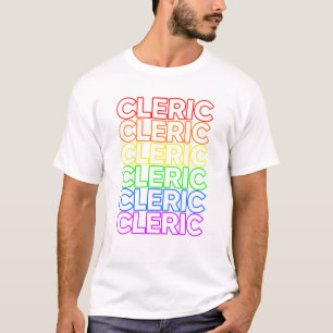 TTRPG Cleric Class Rainbow LGBT Prix T-Shirt