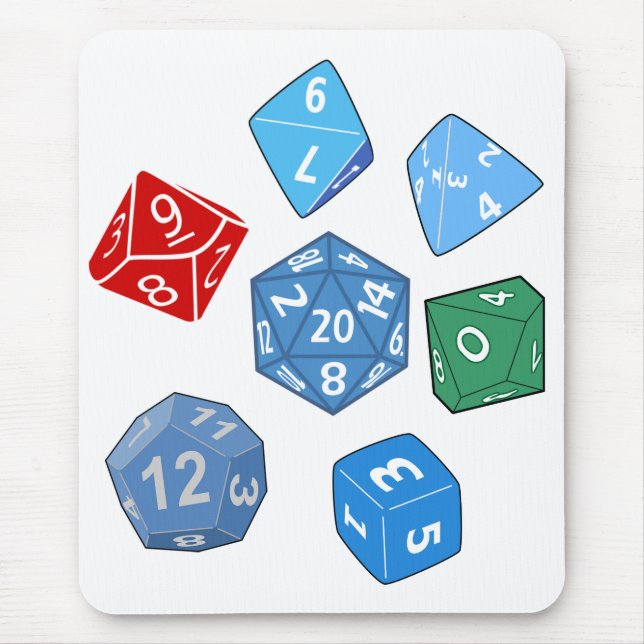 TTRPG Mouse Pad Mousepad (Vorne)