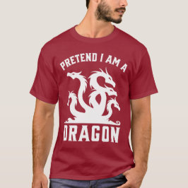 Tu als Dinosaurier T-Shirt