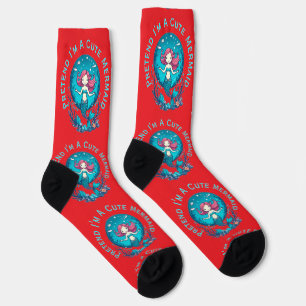 Tu als süße Meerjungfrau Thunder_Cove Socken