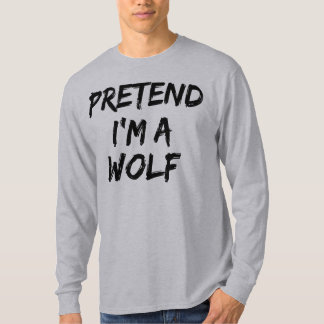 Tu als Wolf Halloween Lustig T-Shirt
