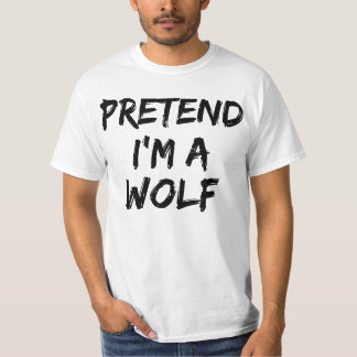 Tu als Wolf Halloween Lustig T-Shirt