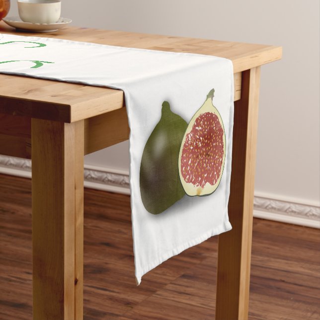 Tu Bishvat Fig Kurzer Tischläufer (Beispiel)