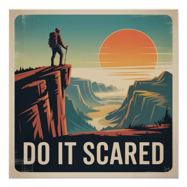 Tu es ängstlich poster (Vorderseite)