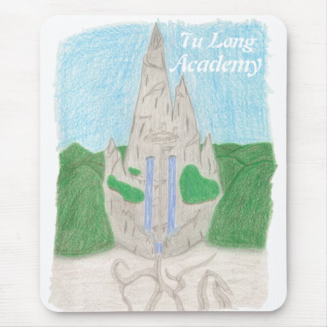 Tu Long Academy (mit name_english) Mousepad (Vorne)