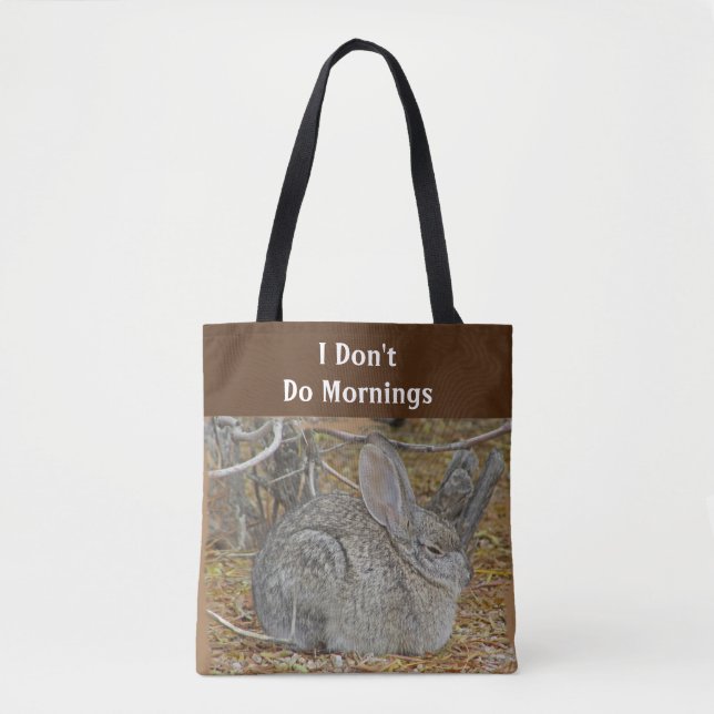 Tu Morgens keinen müden Spaß, der den Kaninchensch (Vorderseite)