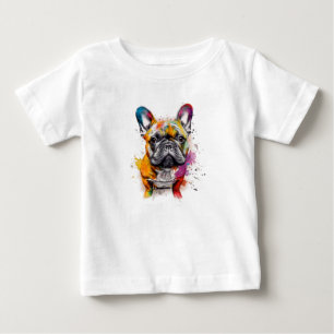 Tu peque, con mucho estilo Bulldog francés Baby T-shirt