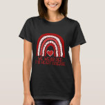 Tu Rainbow Heart Disease Awareness Red Ribbon Gift T-Shirt<br><div class="desc">Tu Rainbow Heart Disease Awareness Red Ribbon Gift Survivor</div>