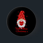 Tu Red Ribbon Gnome Heart Disease Awareness Gift S Button<br><div class="desc">Tu Red Ribbon Gnome Heart Disease Awareness Gift Survivor</div>